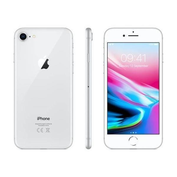 新品未使用品白ロム」 docomo iPhone8 64gb Silver シルバー※赤ロム