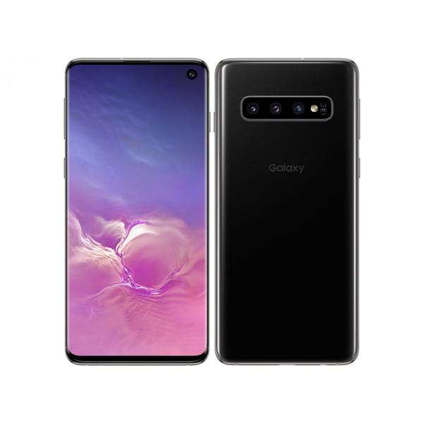 新品 未使用品 白ロム」Simフリー Galaxy S10 scv41 Prism Black ※赤