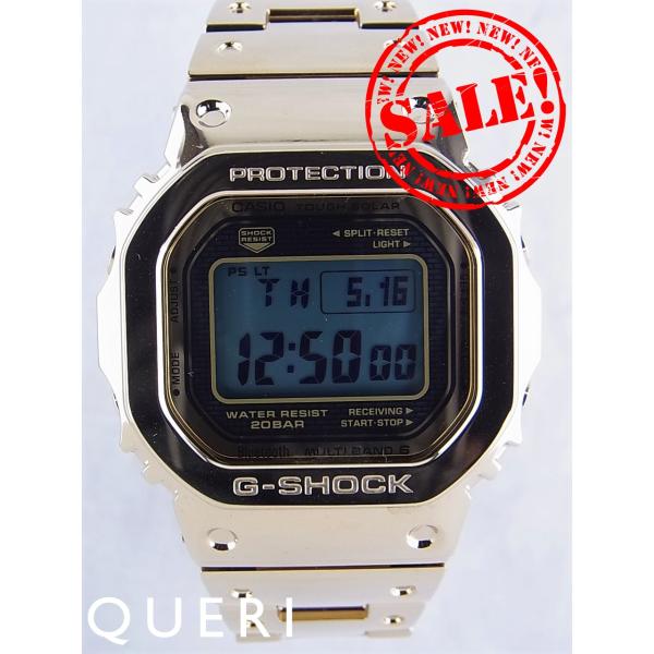 カシオ Gショック 35周年記念モデル 金メッキ GMW-B5000TFG-9JR 中古 
