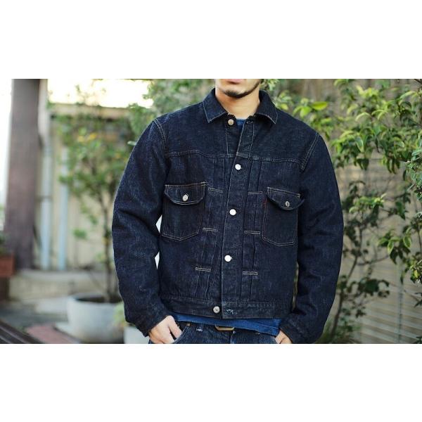 TCBジーンズ ブランケット付きデニムジャケット 2nd Wool-Lined 50's
