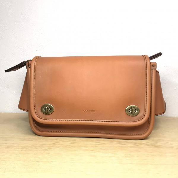 きれい COACH ／ コーチ レガシーレザーロックバッグ メンズ