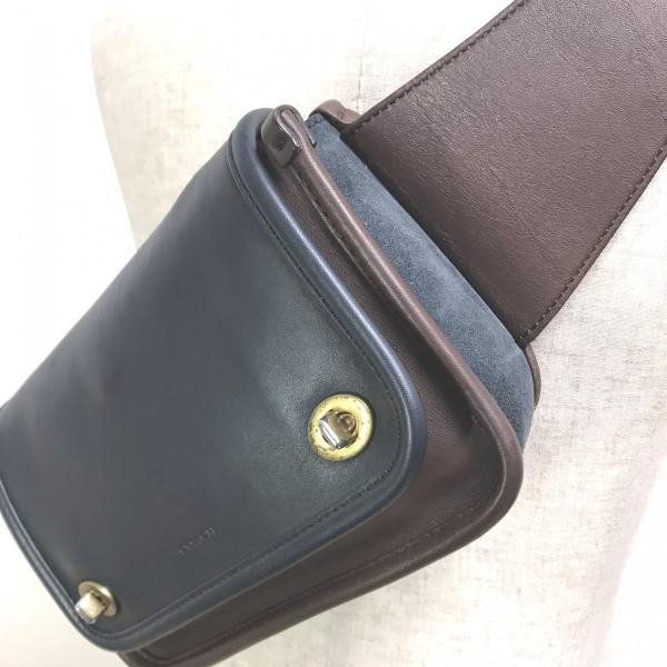 COACH ／ コーチ レガシー カラーブロック レザー ロック バッグ 