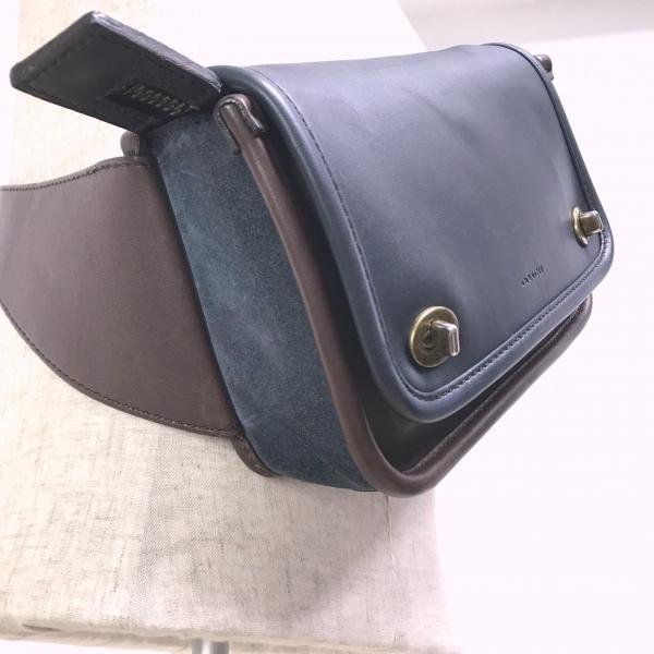 COACH ／ コーチ レガシー カラーブロック レザー ロック バッグ 