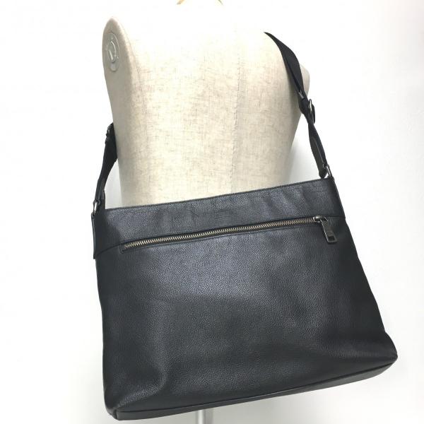 美品 COACH ／ コーチ 71624 リファインド ぺブル サム クロス 