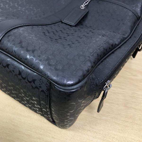 COACH ／ コーチ F70766 ブラック HPC コミューター レザー 