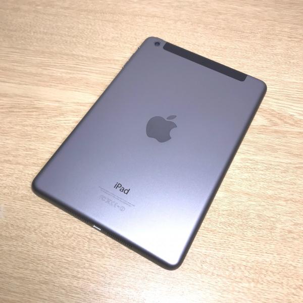 美品au iPad mini 2 Retina WiFi+Cellular 16GBモデルスペースグレイ