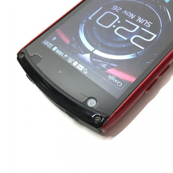 au 京セラ製タフスマホ TORQUE G01 / KYY24 レッド 格安SIM対応 白ロム