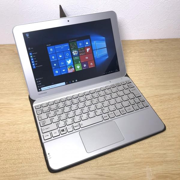 きれいめ Windows10 2in1タブレット本体 東芝 dynabook Tab S50/32M 