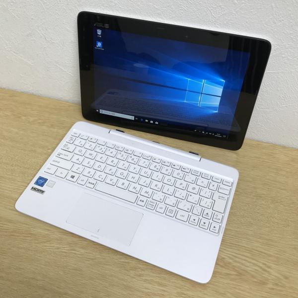 きれいめ ASUS T100HA Windows10 / 4コアCPU(Z8500) / 2GB / 64GB