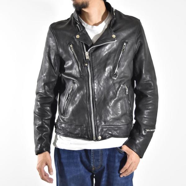 SCHOTT DOUBLE BREST RAIDERS JACKET-