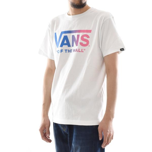 VANS バンズ Tシャツ グラデーション フライング V 半袖Tシャツ メンズ 