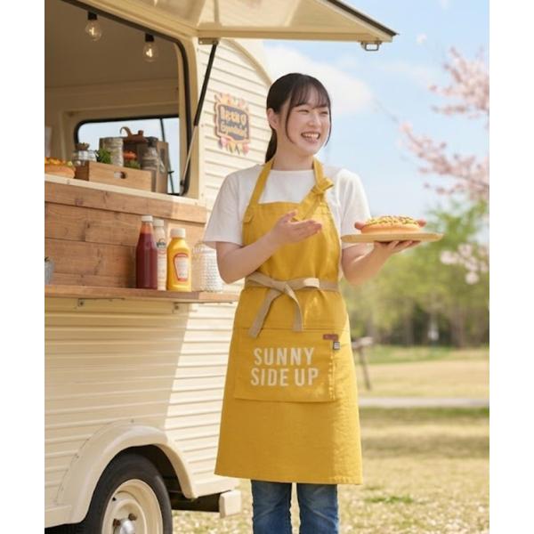 エプロン メンズ レディース ミセス マダム 大人用 折りたたみ