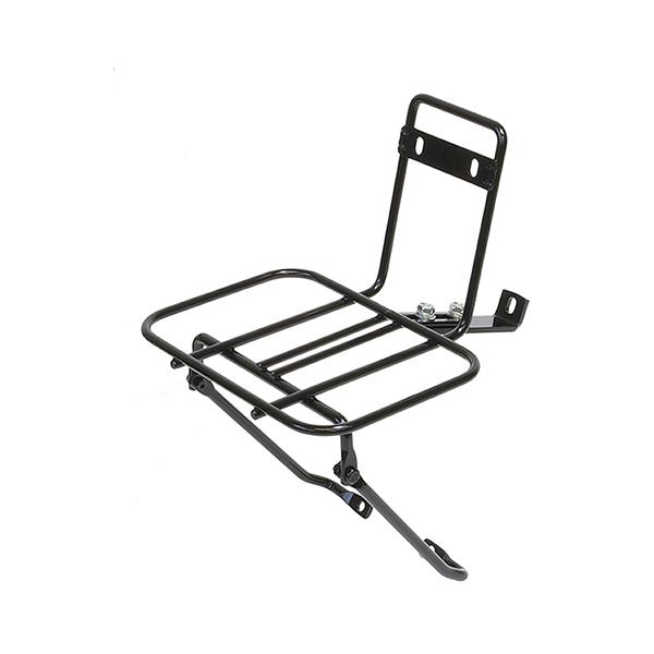 可変式ステーが幅広い取り付けを可能にし、フロントサスペンション装着