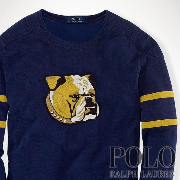 ▽最終価格▽ポロラルフローレン : Bulldog Jersey T-Shirt [ブルドッグ／長袖Tシャツ] /【Buyee】 