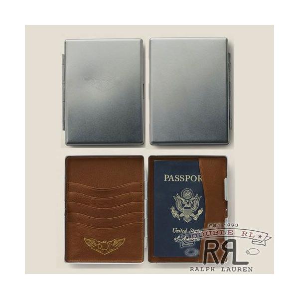 ▽最終価格▽RRL／ダブルアールエル : Metal Passport Case