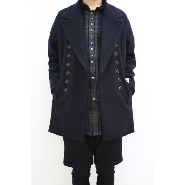 SHAREEF / DOBBY MELTON COCOON COAT＜ドビーメルトンコクーンコート