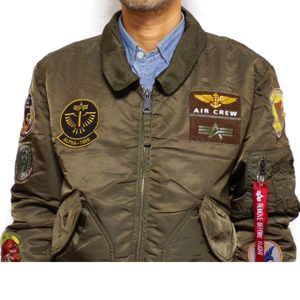 アルファ インダストリーズ CWU PILOT X ジャケット メンズ