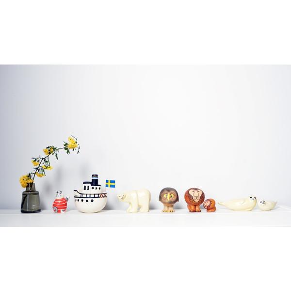 IDEE リサラーソン グスタフスベリ ボート オブジェ魔改造】：Lisa Larson（リサラーソン）『グスタフ