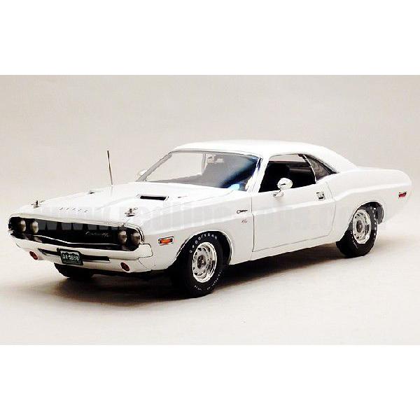 アメ車ミニカー グリーンライト 1970 ダッジ チャレンジャー ホワイト
