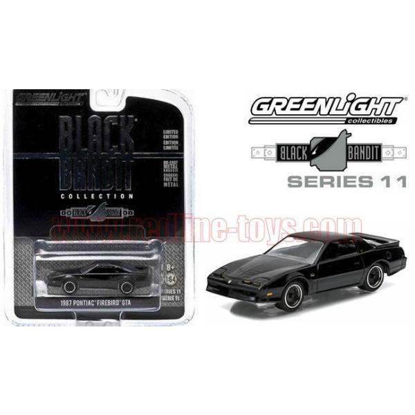アメ車ミニカー グリーンライト BlackBandit #11 1987 ポンティアック