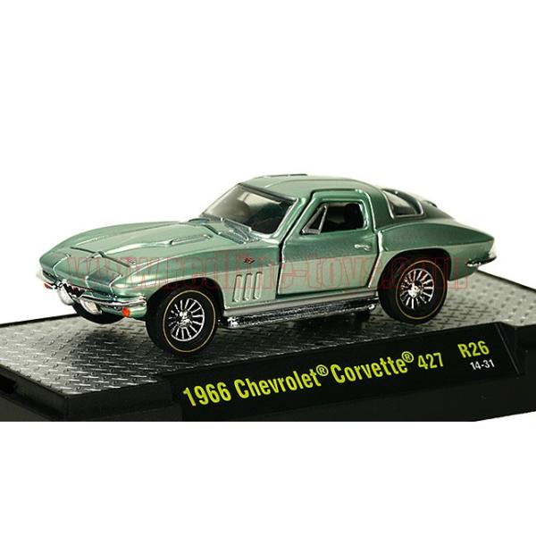 アメ車ミニカー M2 DetroitMuscle #26 1966 シボレー コルベット C2