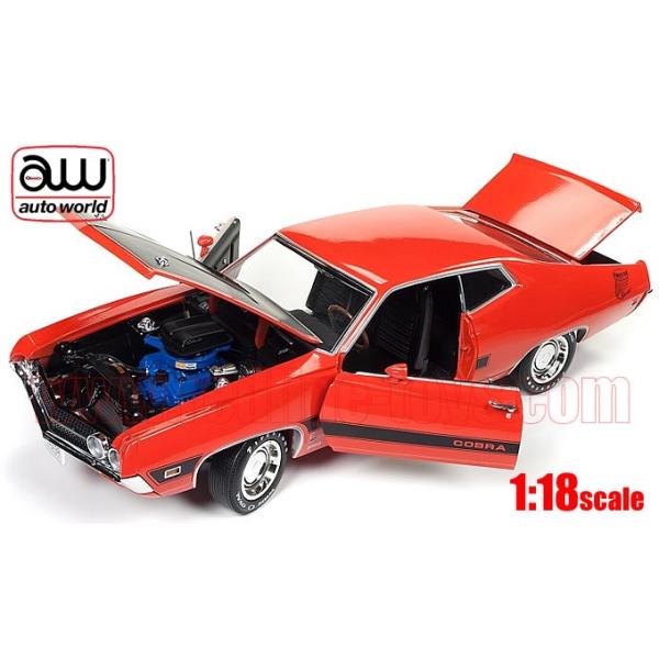 オートワールド 1/18 1970 フォード トリノ コブラ オートワールド 1970 フォード トリノ コブラ ツイスター