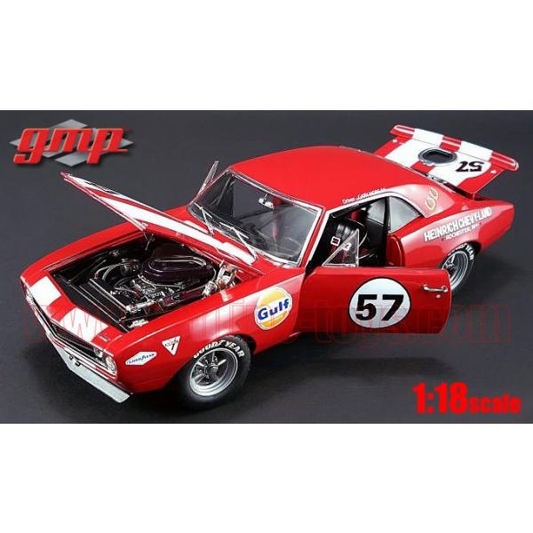 GMP/'68 Chevyシボレー Camaroカマロ 1/18 1250台限定 アメ車ミニカー GMP 1967 シボレー カマロ Z28 HEINRICH CHEVY-LAND
