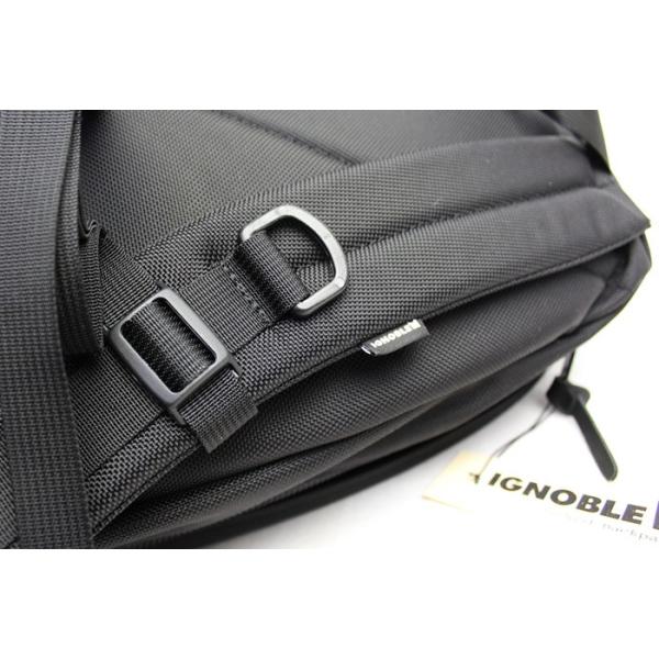 イグノーブル (IGNOBLE) / Stilwin Seedpod Backpack (BALLISTIC BLACK