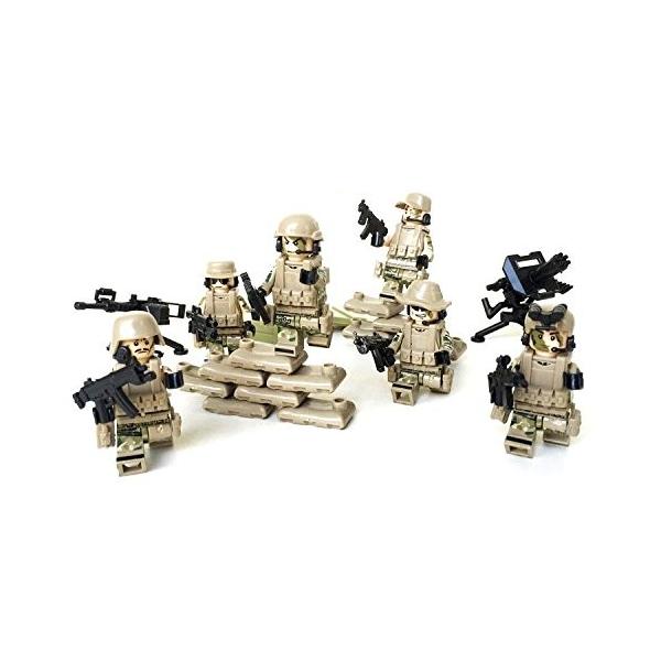 特殊部隊 重火器6体武器セット レゴカスタムキット LEGOカスタム