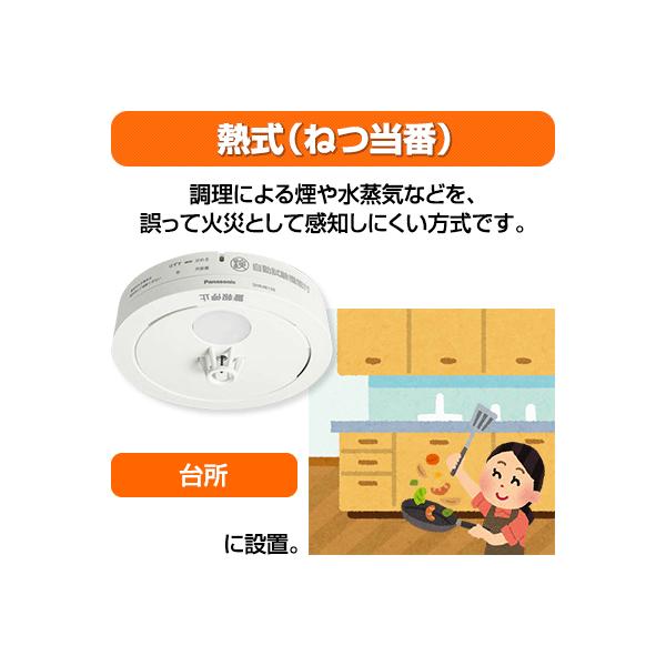 火災警報器 けむり当番 SHK48455K [5個セット] 2025年製 パナソニック 