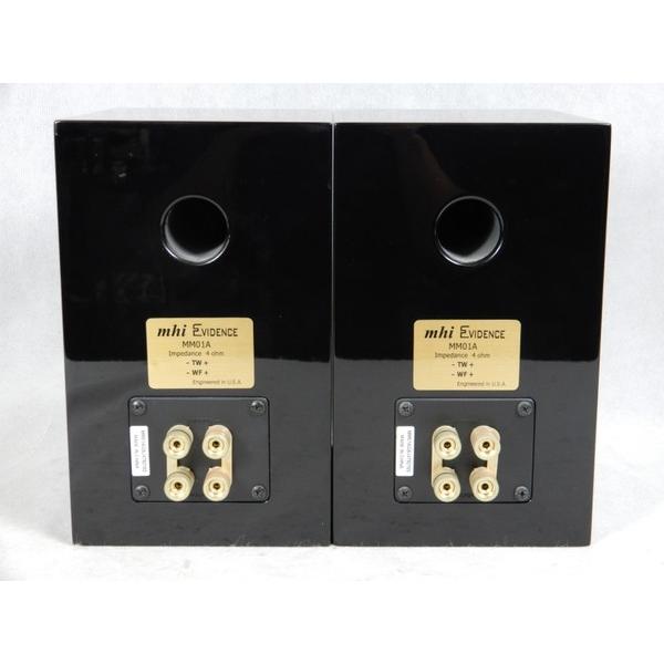 中古】 【中古】良好 mhi Evidence MM01A スピーカー ペア ブラック