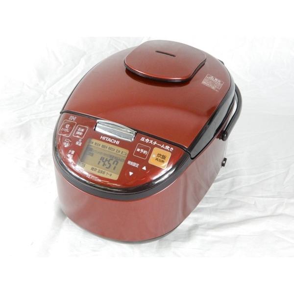 中古】 中古日立ふっくら御膳RZ-TS101M 圧力スチームIH炊飯器5.5合