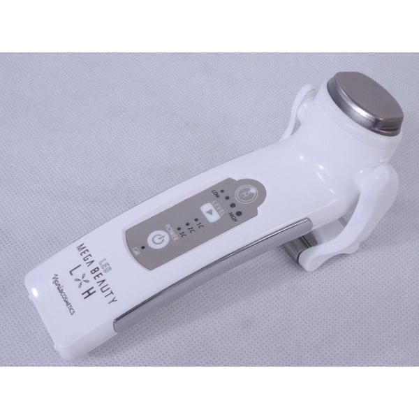 中古】 中古 ナリス化粧品 MEGA BEAUTY L×H 6A12000 美顔器 ホワイト 