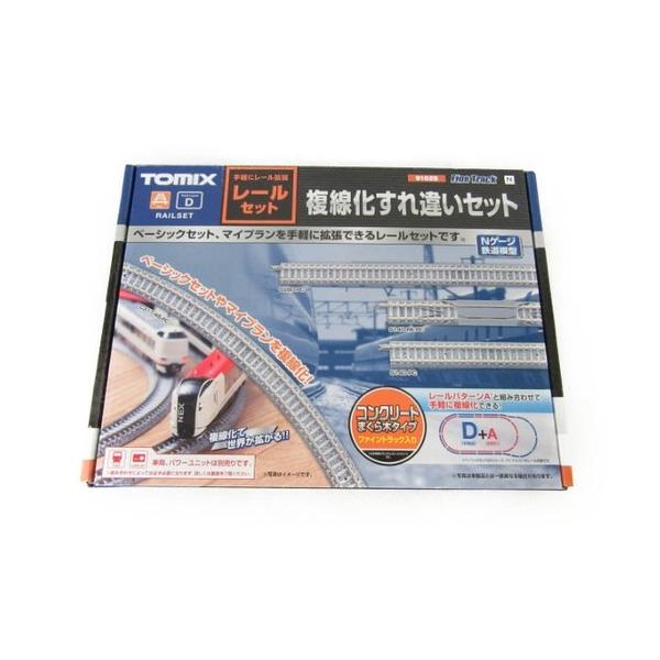 TOMIX 91028 レールセット複線化すれ違いセット(レールパターンD) レールセット複線化すれ違いセット(レールパターンD)｜製品情報