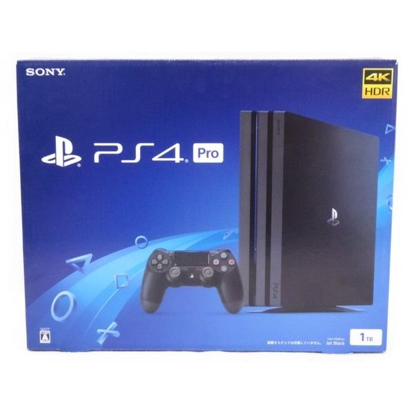 未使用 【中古】 SONY ソニー PlayStation4 PS4 Pro CUH-7100BB01 1TB ...