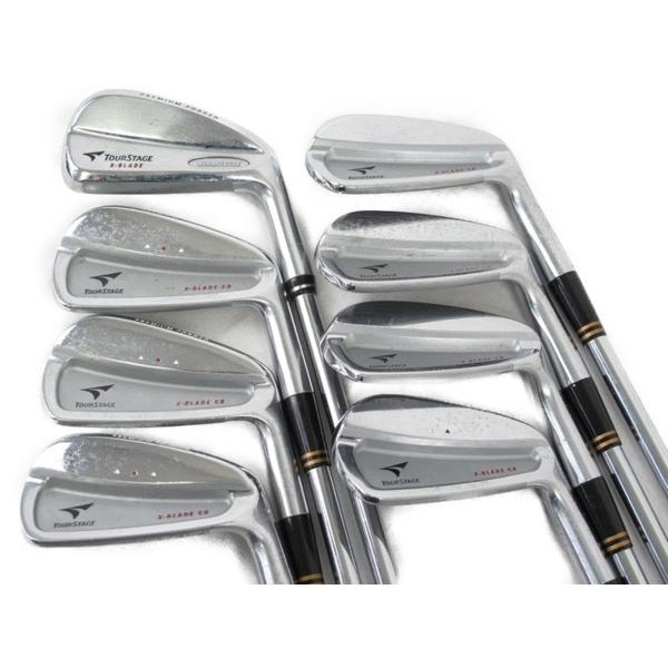 中古】 TOURSTAGE X-BLADE CB アイアン PREMIUM FORGED 3 - P 8本 