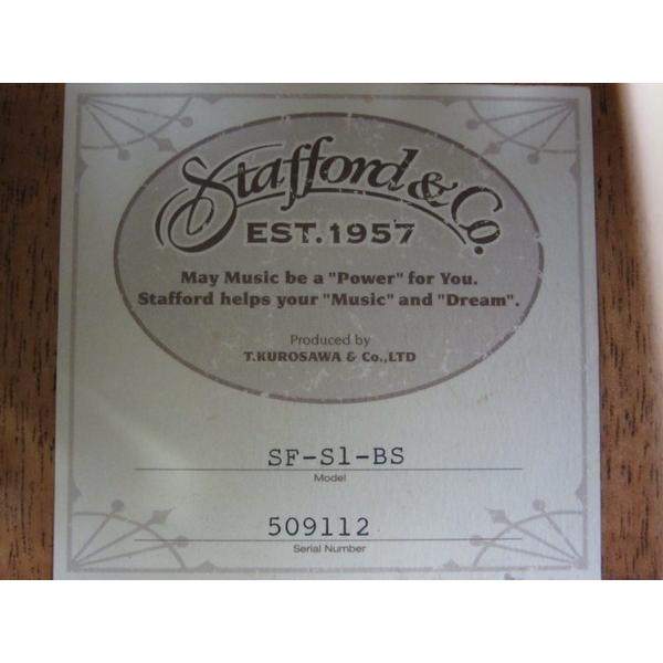 中古】 Stafford SF-S1-BS EST1957 エレアコ アコースティックギター