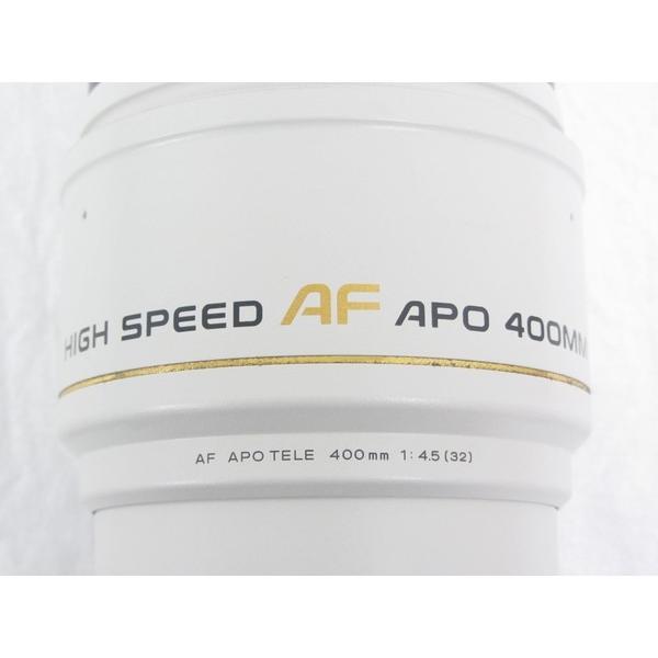 中古】 MINOLTA HIGH SPEED AF APO TELE 400mm F4.5 超 望遠 レンズ N3722834 /【Buyee】