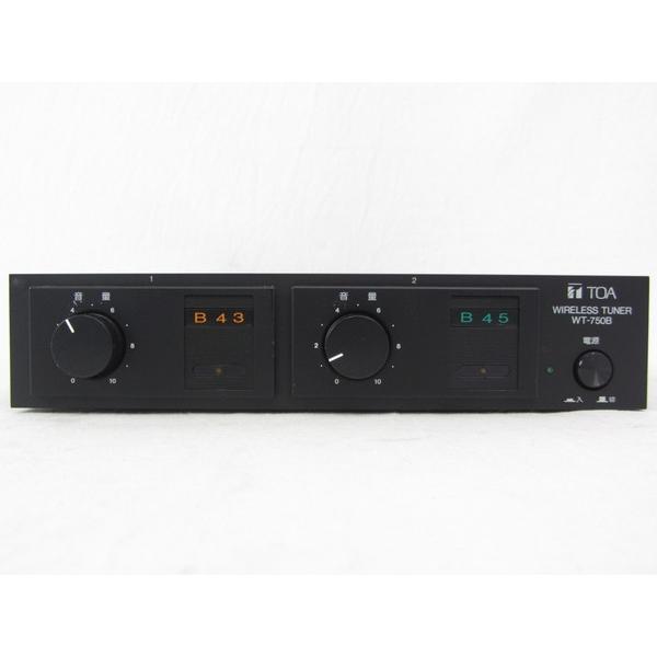 TOA ワイヤレスチューナー WT-750B 中古】 TOA WT-750B