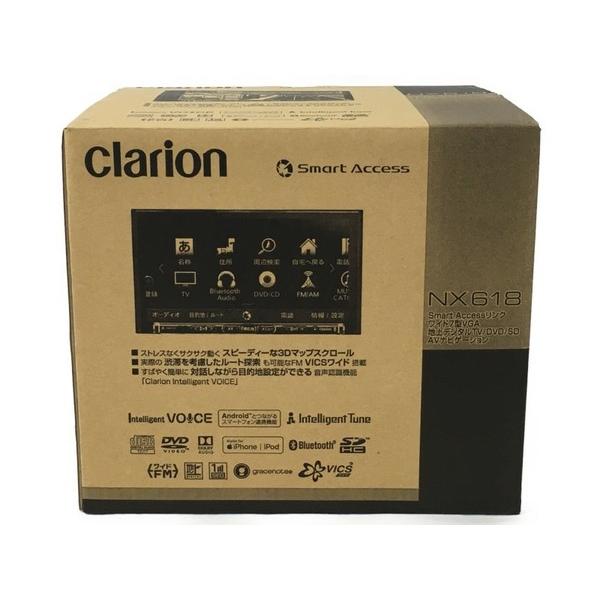 未使用 【中古】 未使用 Clarion カーナビゲーション NX618 ワイド7型 