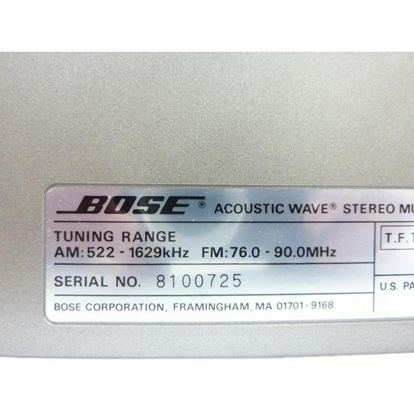 中古】 ジャンクBOSE ACOUSTIC WAVE STEREO MUSIC SYSTEM MODEL AWM