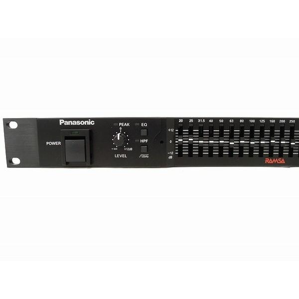 中古】 Panasonic RAMSA WZ-AE32 グラフィックイコライザー 31バンド