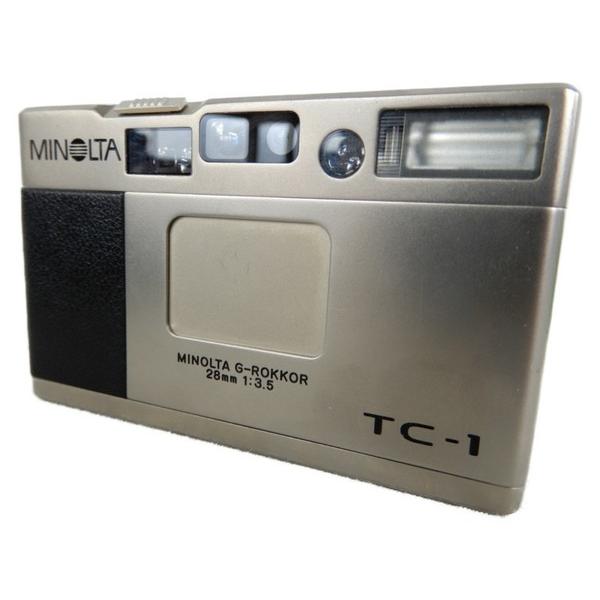 中古】 中古 訳あり MINOLTA TC-1 G-ROKKOR 28mm F3.5 コンパクト