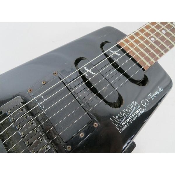 中古】 HOHNER PROFESSIONAL g3 Tremolo ヘッドレスギター Steinberger