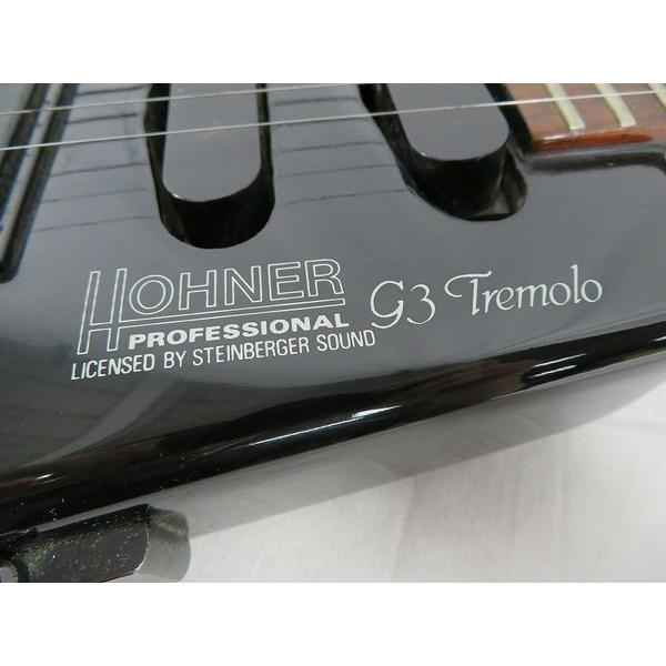 中古】 HOHNER PROFESSIONAL g3 Tremolo ヘッドレスギター Steinberger