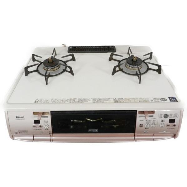 リンナイ　都市ガスコンロ　RTS61AWKR-L　ガラストップ仕様 リンナイ 都市ガスコンロ ガラストップ仕様 RTS61AWKR-R