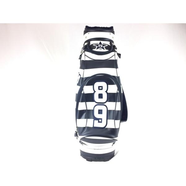 PEARLY GATES ゴルフバッグ ネイビー/ホワイト PEARLY GATES ゴルフ