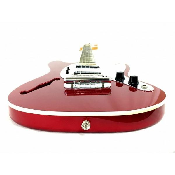 美品 【中古】 Fender Japan Mustang Thinline Candy Apple Red