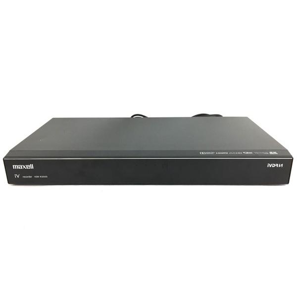 中古】 maxell マクセル VDR-R3000 iv HDDレコーダー カセットHDD 4点