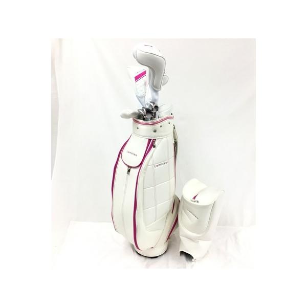 Lamola ◆ レディスセット ◆ キャディバッグ付き ◆ ラモラ ◆ 中古品 Lamola ◇ レディスセット ◇ キャディバッグ付き ◇ ラモラ